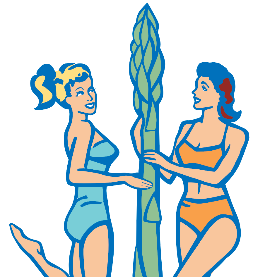 Mens "Beach Babes" Fitted Tee