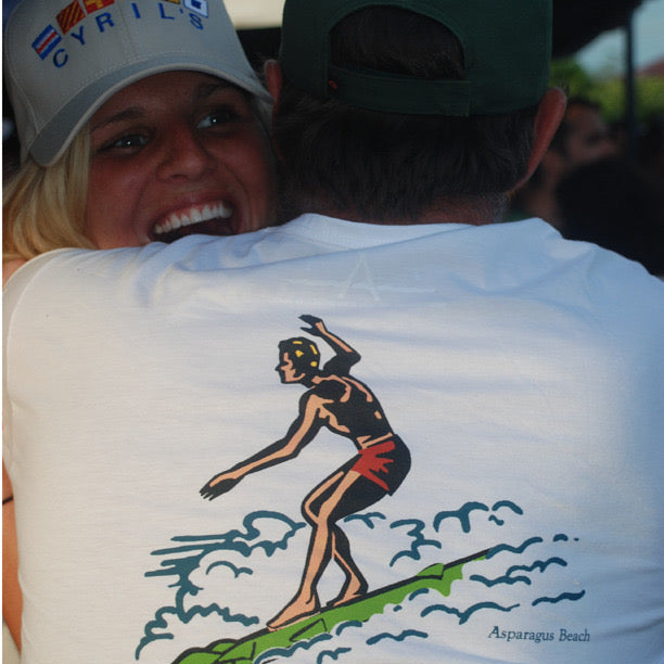 Mens "Surfer Dude" Fitted Tee